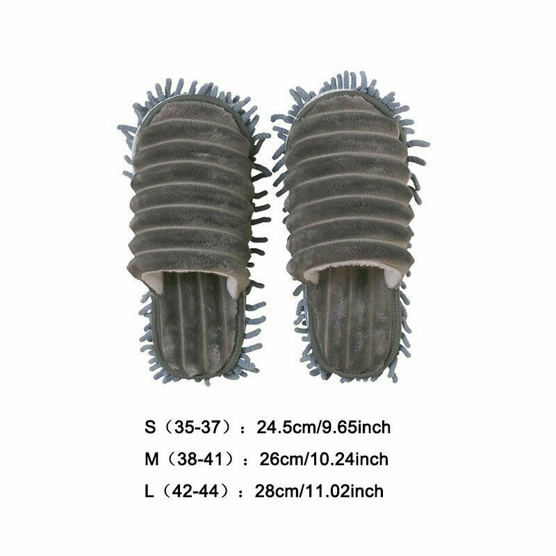 1 Pair Floor Dust Cleaning Foot Shoes Mop Slippers Lazy Quick House Flip Flop Floor Foot Socks Shoes