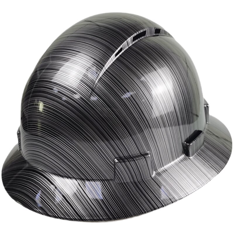 Schwarz Sicherheit Helm Atmungsaktive Bau Arbeit Industrielle Sicherheit Helm Sonnencreme Harte Hütte Anti-zerschlagung Sicherheit Schutz: Sicherheit Helm H