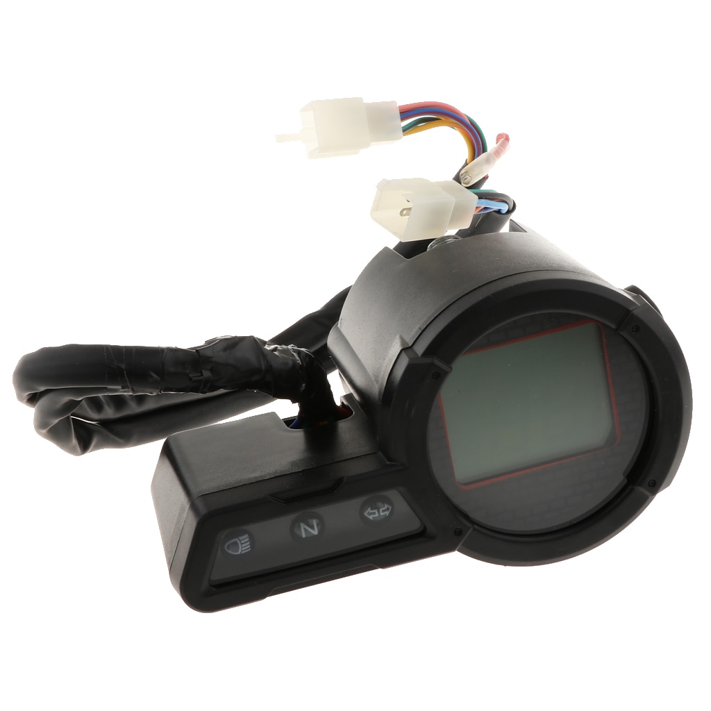 Motorcykel kilometertæller speedometer gauge kph, lcd digitalt display til yamaha tricker  xg250 xg 250