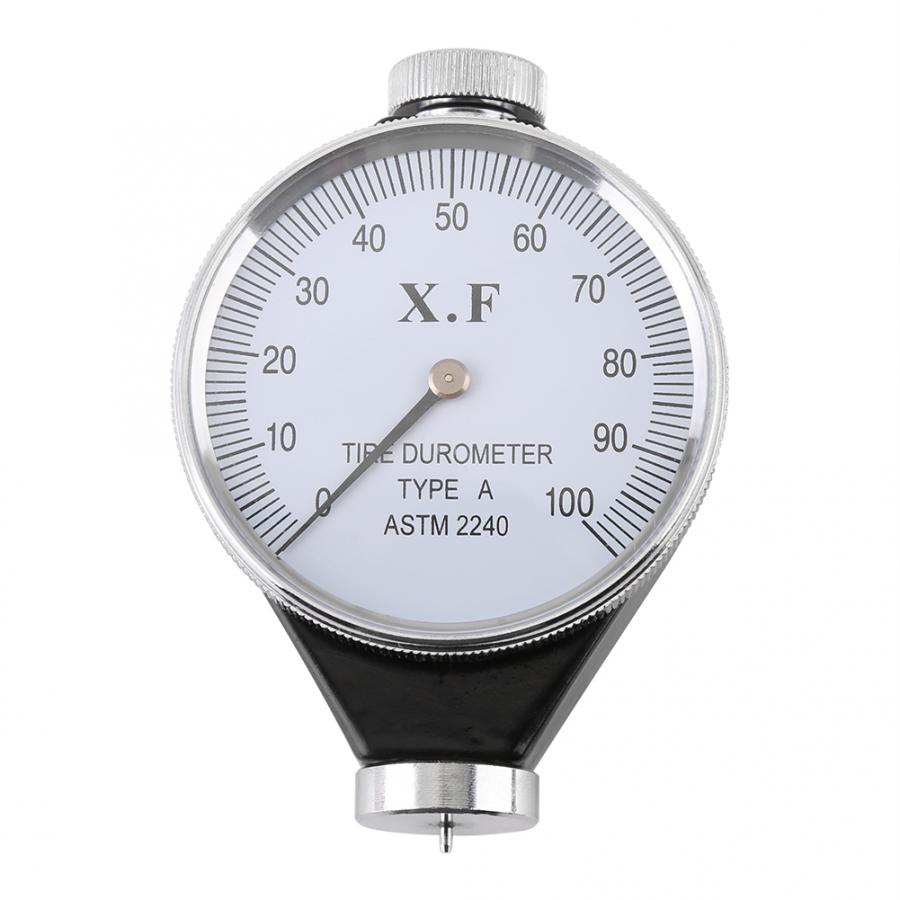 Kovuusmittari mittari shore tyyppi a/o/d kumirengas durometri kovuusmittari mittari 0-100 ha kovuus kumitesteri rengas durometri: Sininen