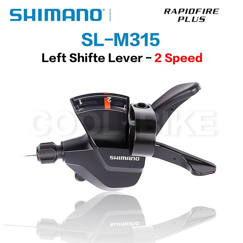 SHIMANO Altus SL-M315 SL-M310 MTB Shifter 2X7 2X8 3x7 3x8 2 3 7 8 14 16 21 24 S Speed Mountain Bike Shift Lever Trigger Set: Left 2 speed