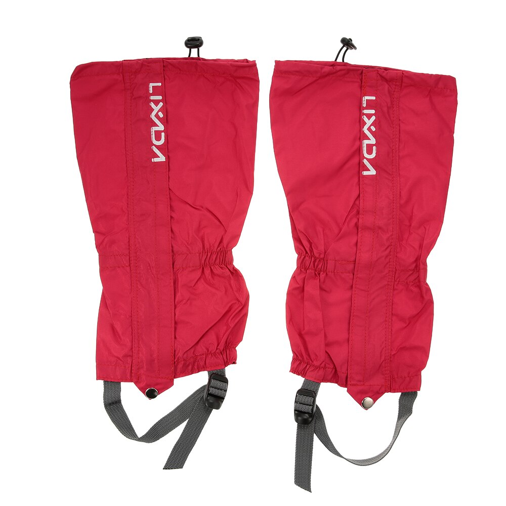 Lixada Un Paio di Ghette Outdoor Unisex Con Zip Chiusura Panno Leggings di Usura e Resistente All'acqua Della Copertura di trasporto per Lo Snowboard