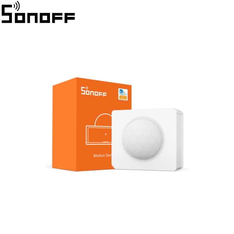 SONOFF SNZB 03 ZigBee Human Body Motion Sensor 110° Wide View Low-Battery Notification Via EWeLink Works With Alexa Google Home: 1 pcs