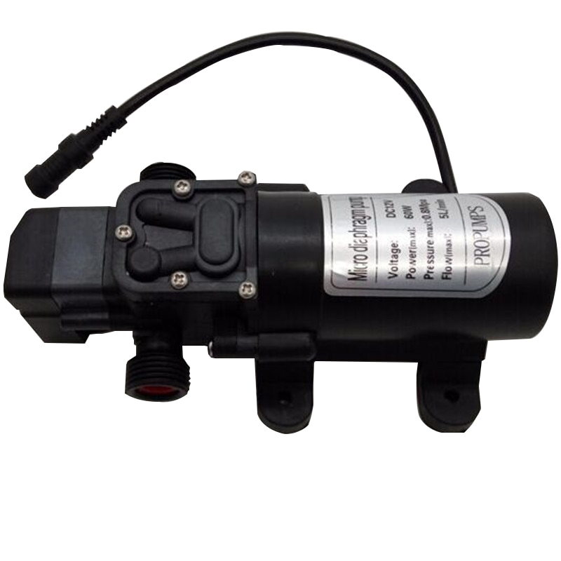 Micro diaphragme 12v 60w 5L/min | mini pompe de brouillard d'eau à haute pression super , pompe système de brumisation pour le refroidissement