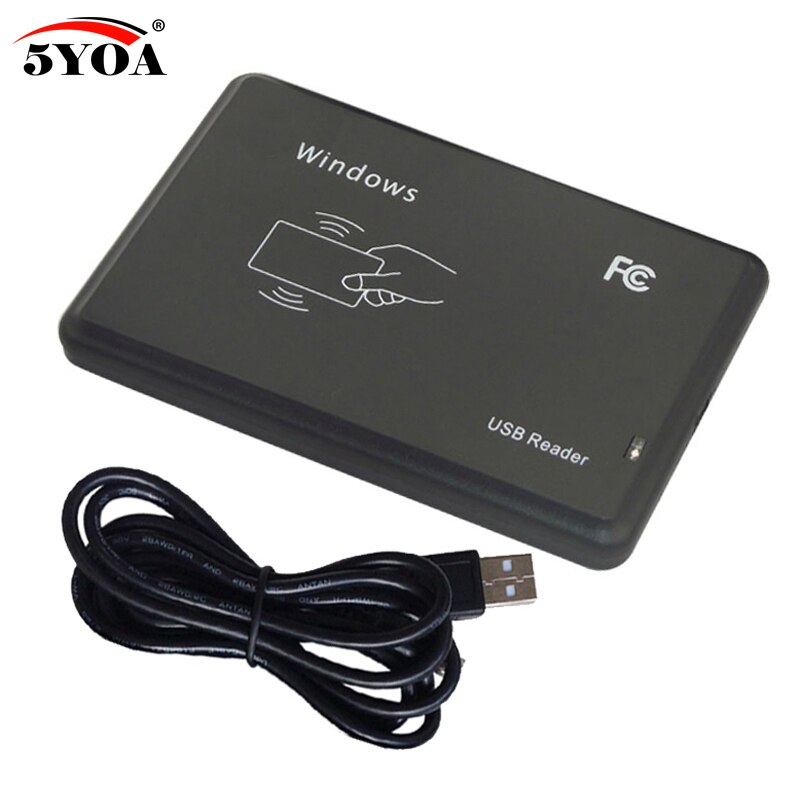 125 khz RFID Reader EM4100 TK4100 USB Proximity Sensor Smart Card Reader geen drive afgifte apparaat EM ID USB voor toegangscontrole