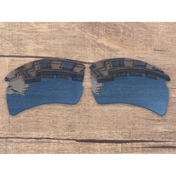 Vonxyz 20 + wybór kolorów spolaryzowane wymienne soczewki i skarpetki do uszu i noski do ramki Oakley Flak 2.0 XL: High Intensity Blue