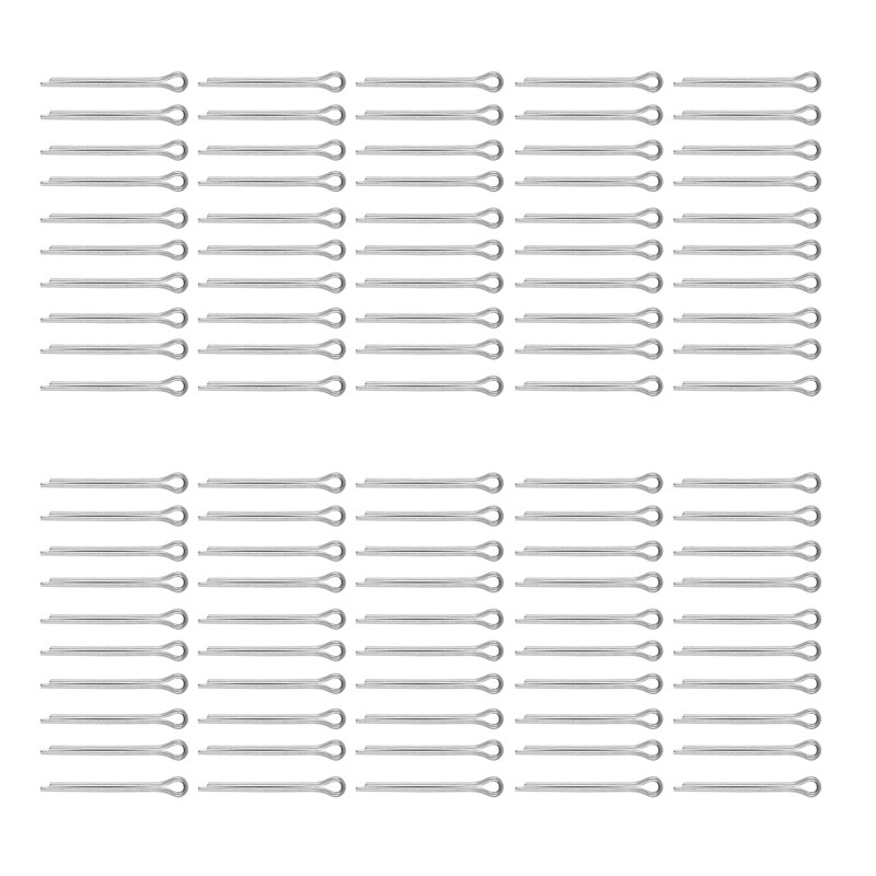 Splitpen 100Pcs 304 Rvs Splitpen Gesp U-Vormige Pin Stalen ... – Grandado