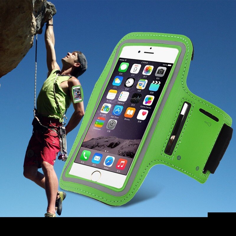 Phone Armband for Samsung Galaxy A7 A750 / A6 Plus 6" Gym Bag Running ARM Band Outdoor Belt Cover Sports Waterproof Case