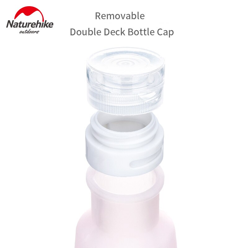 Naturehike 89ml silikonpåfyllningsflaska utomhus portabel dam/män duschschampogel lätt liten emulsionspåfyllningsflaska företag