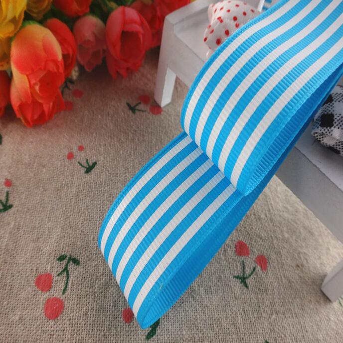 10 meter 1 '' 25mm stripetrykte grosgrain-bånd tegneseriebånd håndlagde hårsløyfer  ym16100785: 340