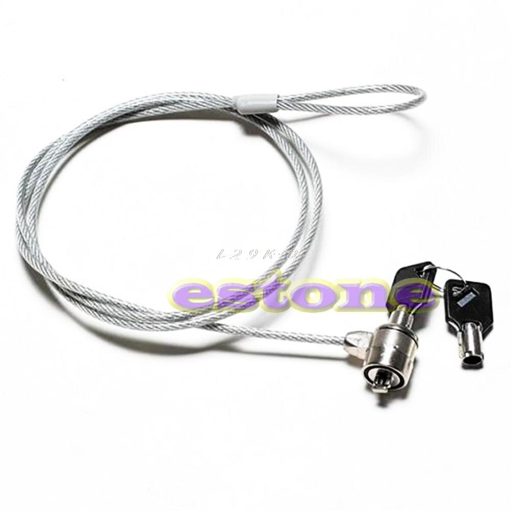 Notebook Laptop Computer Lock Beveiliging Security China Kabel Ketting Met 2 Sleutel Gloednieuwe