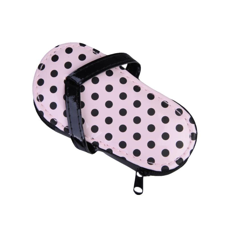 4PCS Pedicure Set Nail file Scissors Clippers Cuticle Instrument Wedding Favor Polka Flip Flop Party Wedding Favors