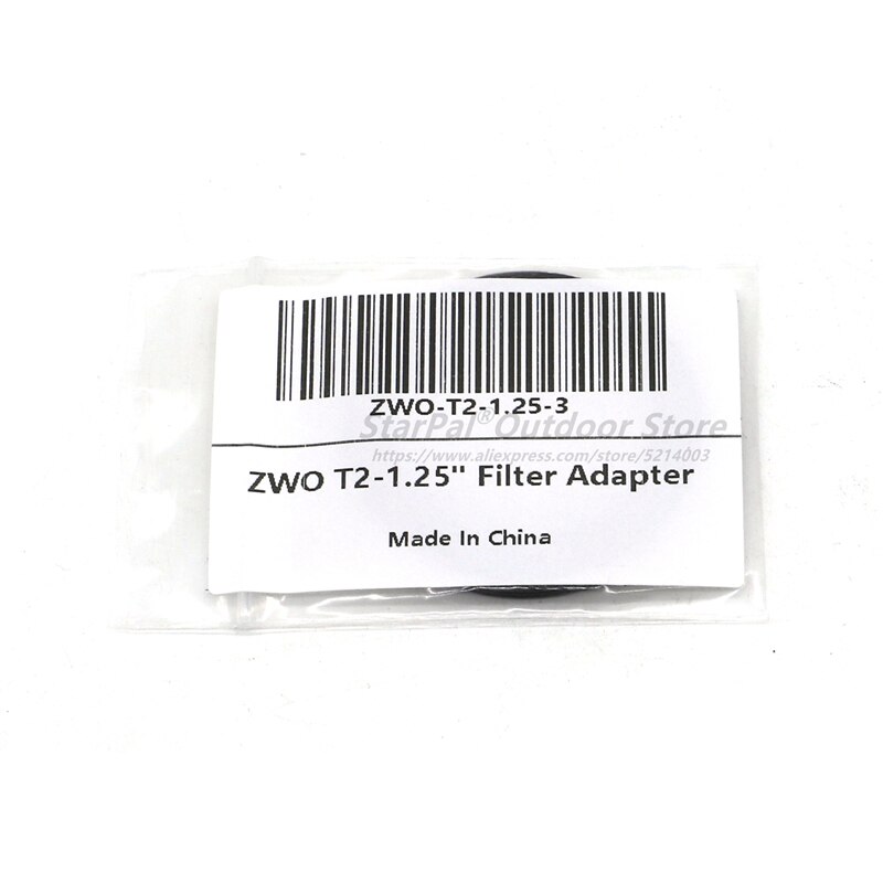 Zwo  t2-1.25 "filteradapter