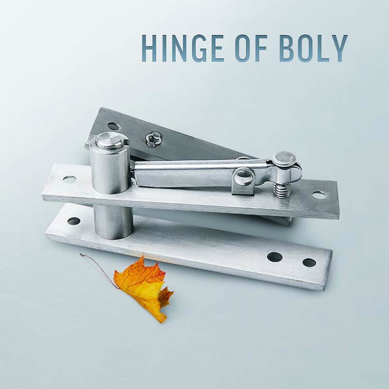 Rotating hinge stainless steel 360 degree wooden door upper and lower pivot invisible door hinge