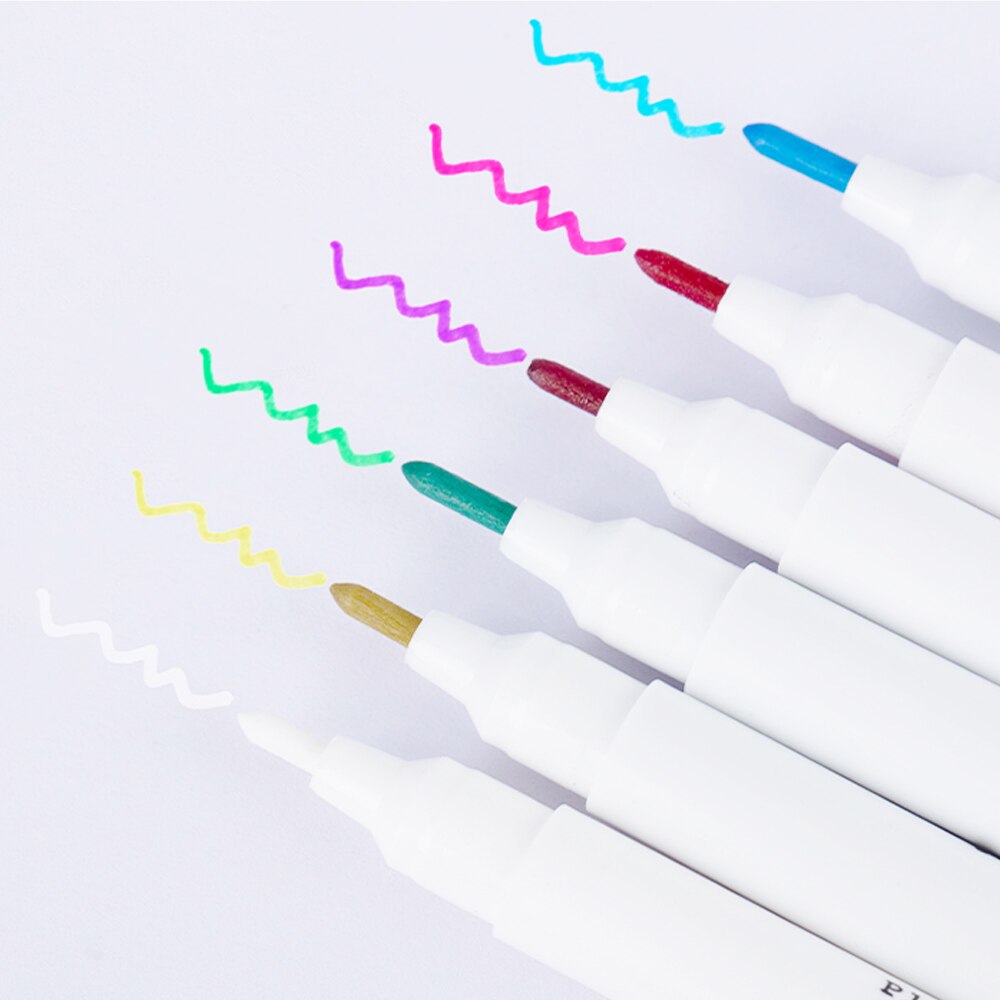 Disappearing Erasable Ink Fabric Marker Pen Water Erasable Pen&Sewing Measuring Gauge for Quilting Dressmaking Sewing Tool