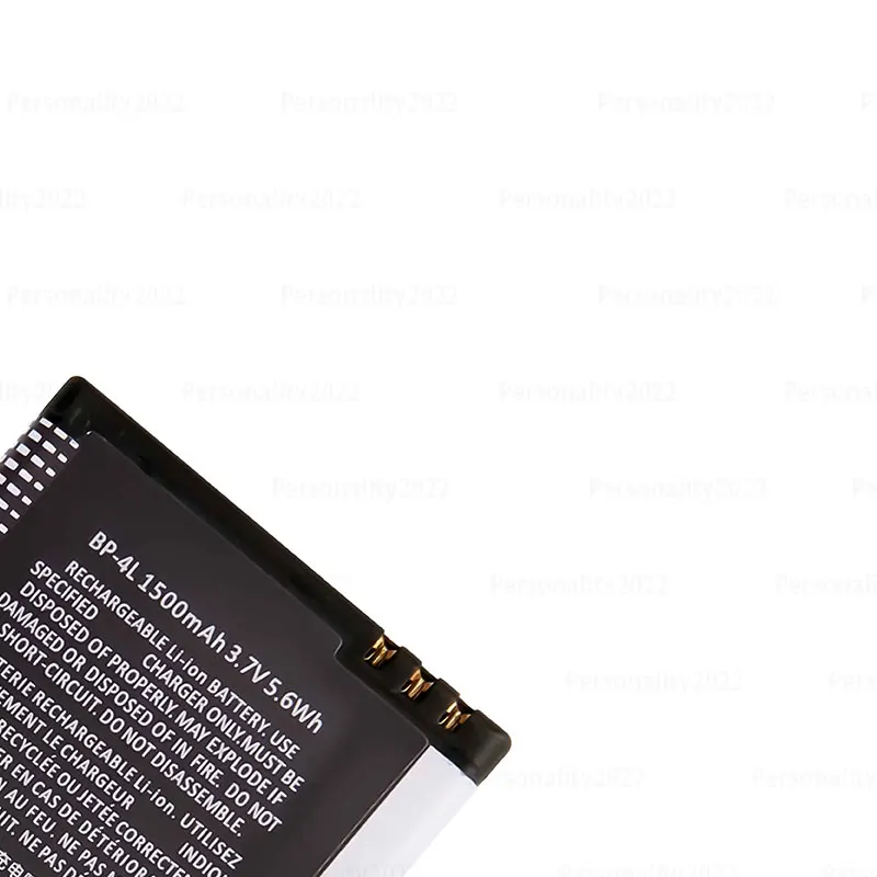 BP-4L BP 4L batterie 1500mAh pour Nokia E61i E63 E71 E52 E55 6650F N97 E95 E72 E90 N810 E71X Batteries rechargeables pour téléphone portable