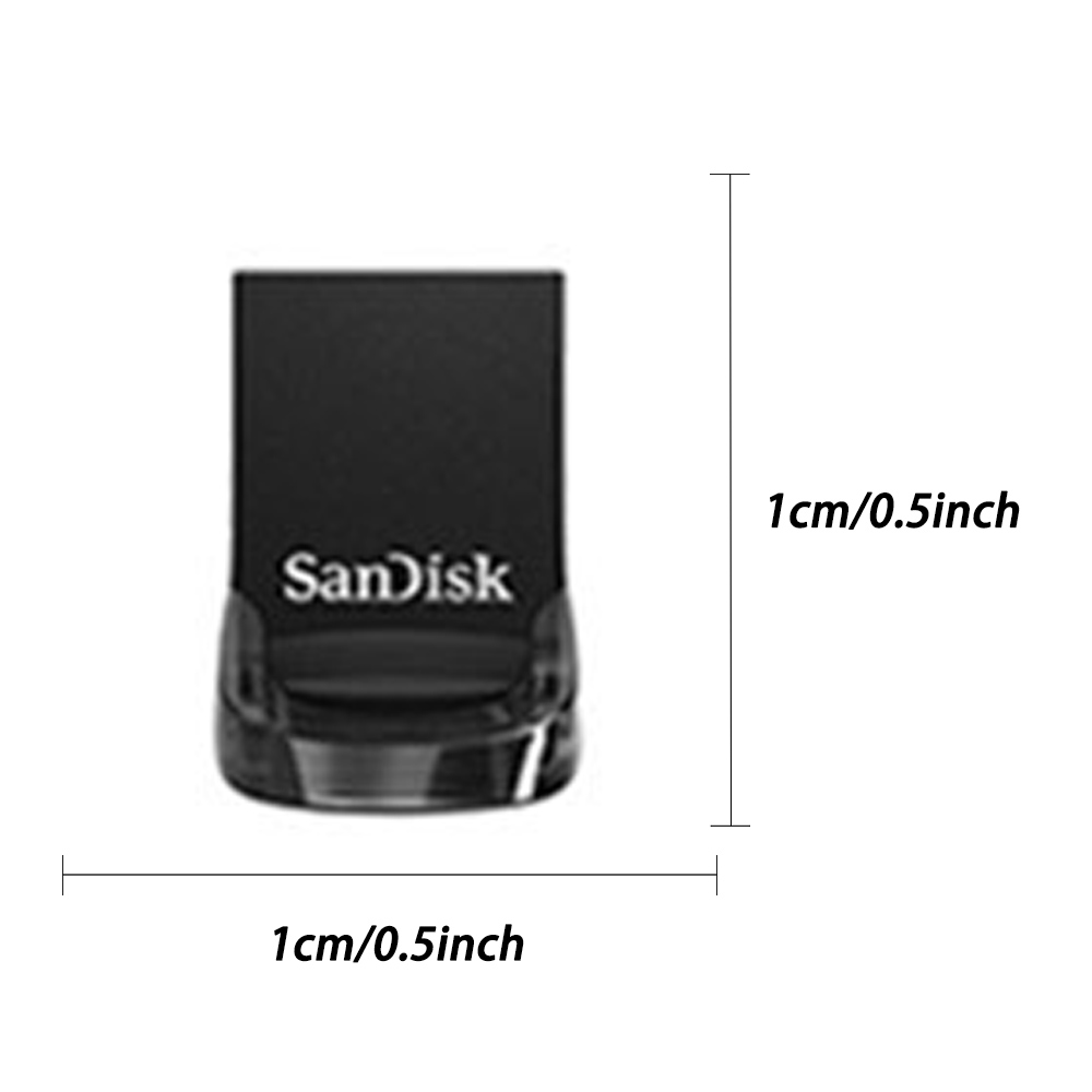 Sandisk usb flash drive 3.2 mini pendrive usb flash drive 128 64 32gb pen drive 400mb usb flash vara chave de disco usb para computador