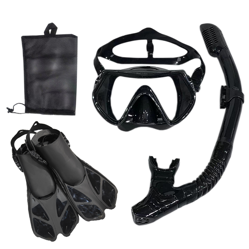 Máscara y gafas de buceo con snorkel, juego de tubo de natación para buceo, adulto, unisex