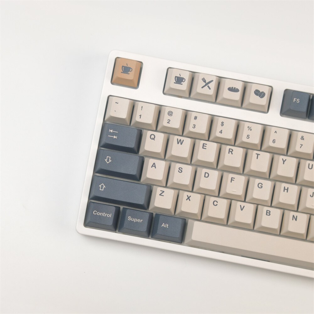 Mechanische Toetsenbord Keycaps Cafe Gmk Keycaps Cherry Profiel Key Caps 140 Toetsen-Set Keycap Met 2U 1.75U Shift GK61 GK64 980