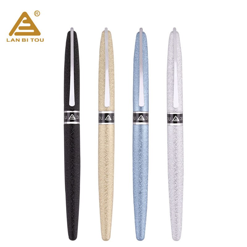 Fountain Pen Metal Ink Pen EF Hooded Nib Converter Filler Business Stationery Office School Supplies Writing Pens