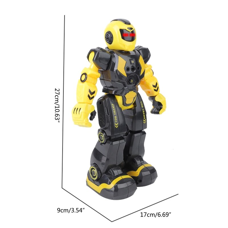 Robô inteligente do sensor infravermelho do gesto de robocop do controle remoto elétrico