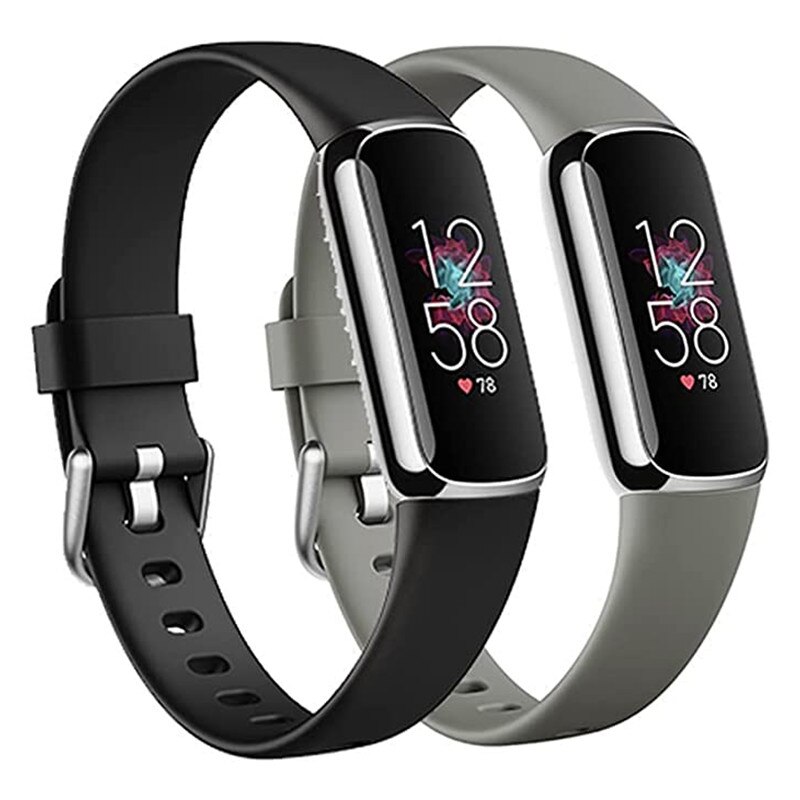 Bracelet de Luxe en Silicone souple pour Fitbit, accessoires pour montre connectée: 2
