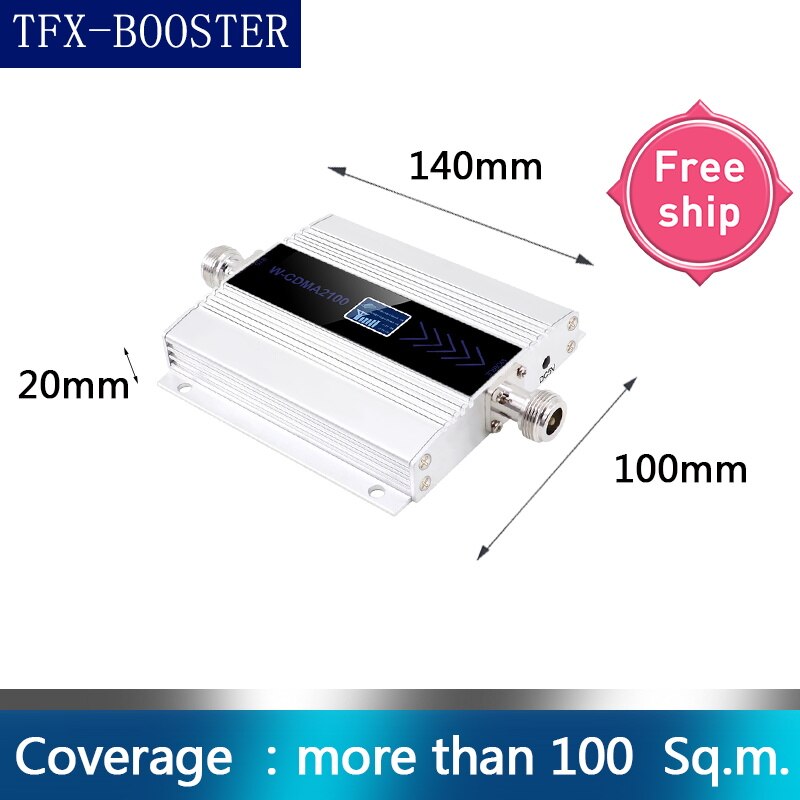 TFX-BOOSTER Gain 60dB 3G Ripetitore 2100 Mhz Repeater Lcd Wcdma 2100 Mhz Mobiele Signaal Booster Versterker Mobiele Telefoon Versterker