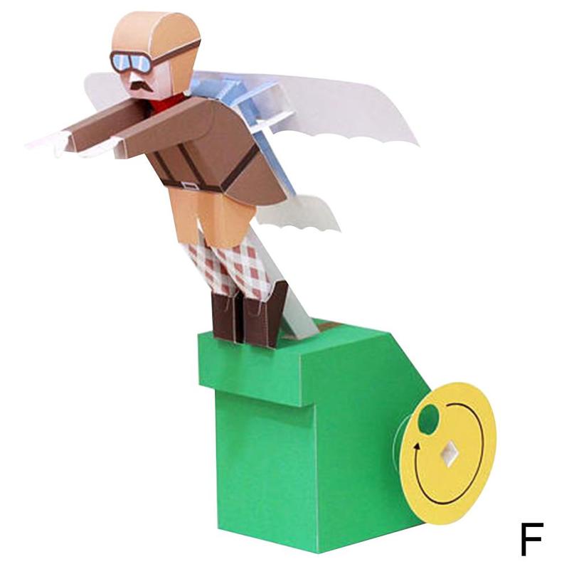 Diy Papier Scrapbook Decoratie Papier Haruki Nakamura Speelgoed Origami Papier Dier Schattige Vouwen Speelgoed Ontdek Kid Kirigami Q7P9: F