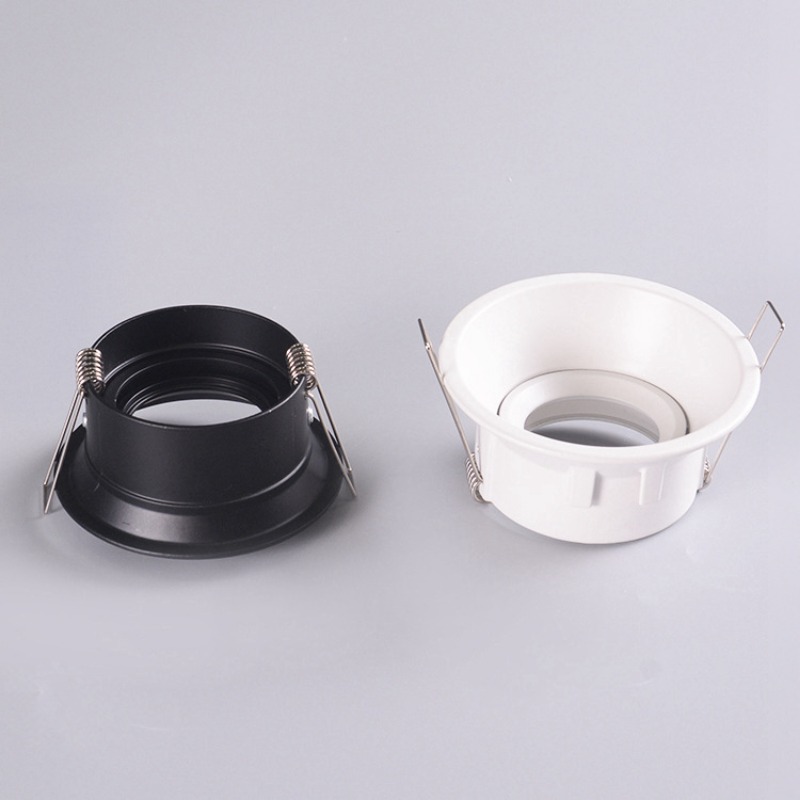 Gu10 MR16 gu5.3 innfelte runde firkantede stamper med ledet-panellampe i tak med aluminiumsramme til taklampe i stue