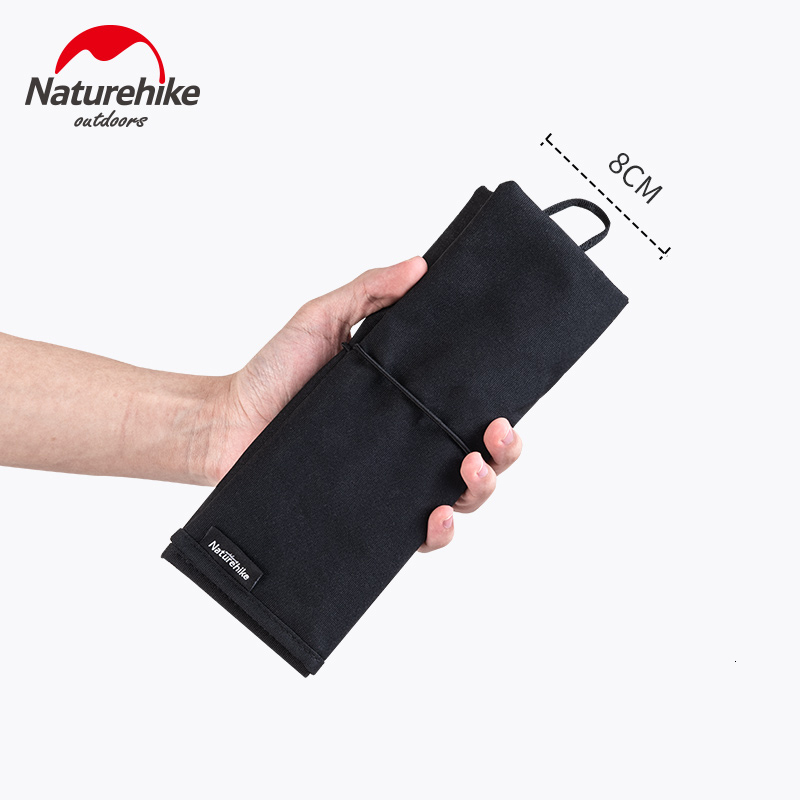 Naturehike-vajilla de para palillos, bolsa para cuchara, portátil,