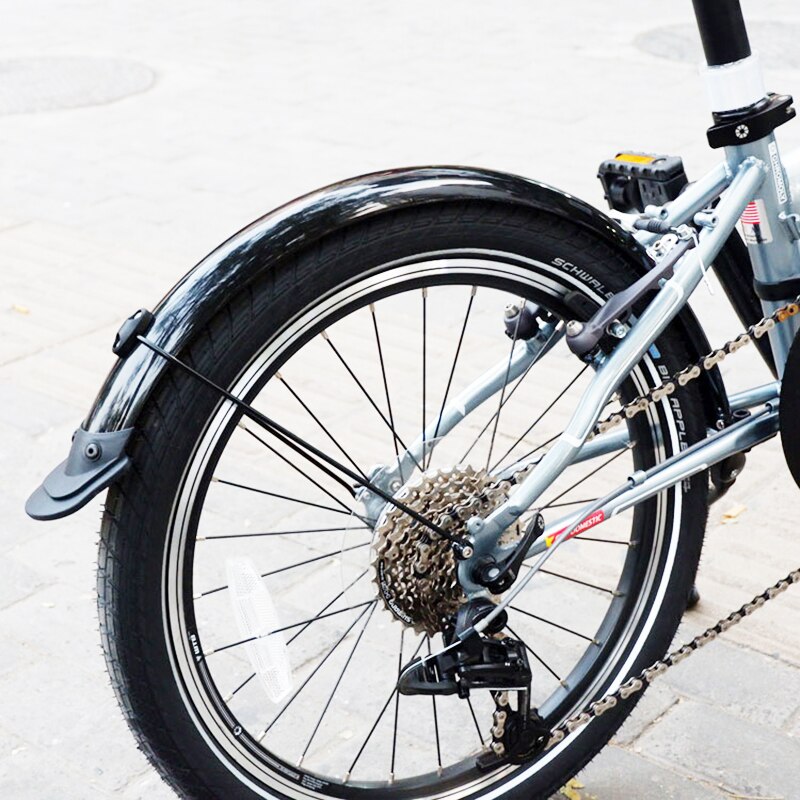 Bicycle Fender Folding Bike Mud Guard Cycling Mudguard Front Rear 14 inch 16 inch 20 inch Chrome plastic BMX Bike Accessories