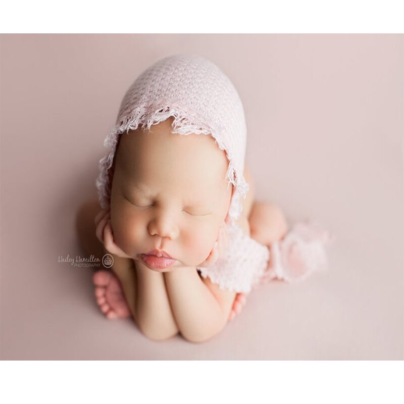 Deken voor baby, newborn fotografie rekwisieten, baby wikkeldoek, baby beddengoed, wieglakens, achtergrond voor foto's, baby hoofdband, elastische wafel