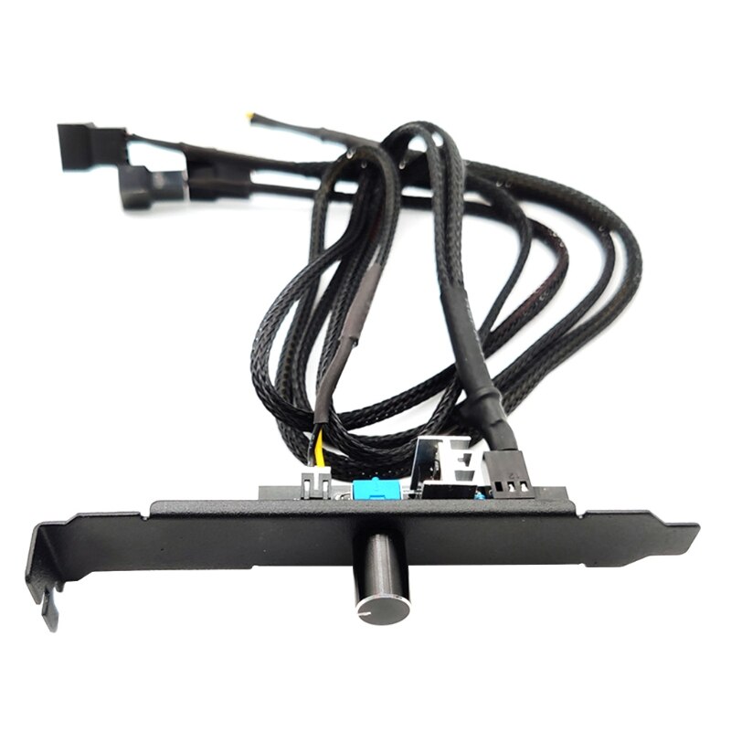 Eenvoudige Installatie 3pin/4pin Pci Cooling Fan Speed Controller Computer Cooling Fan Speed Controller Vervanging