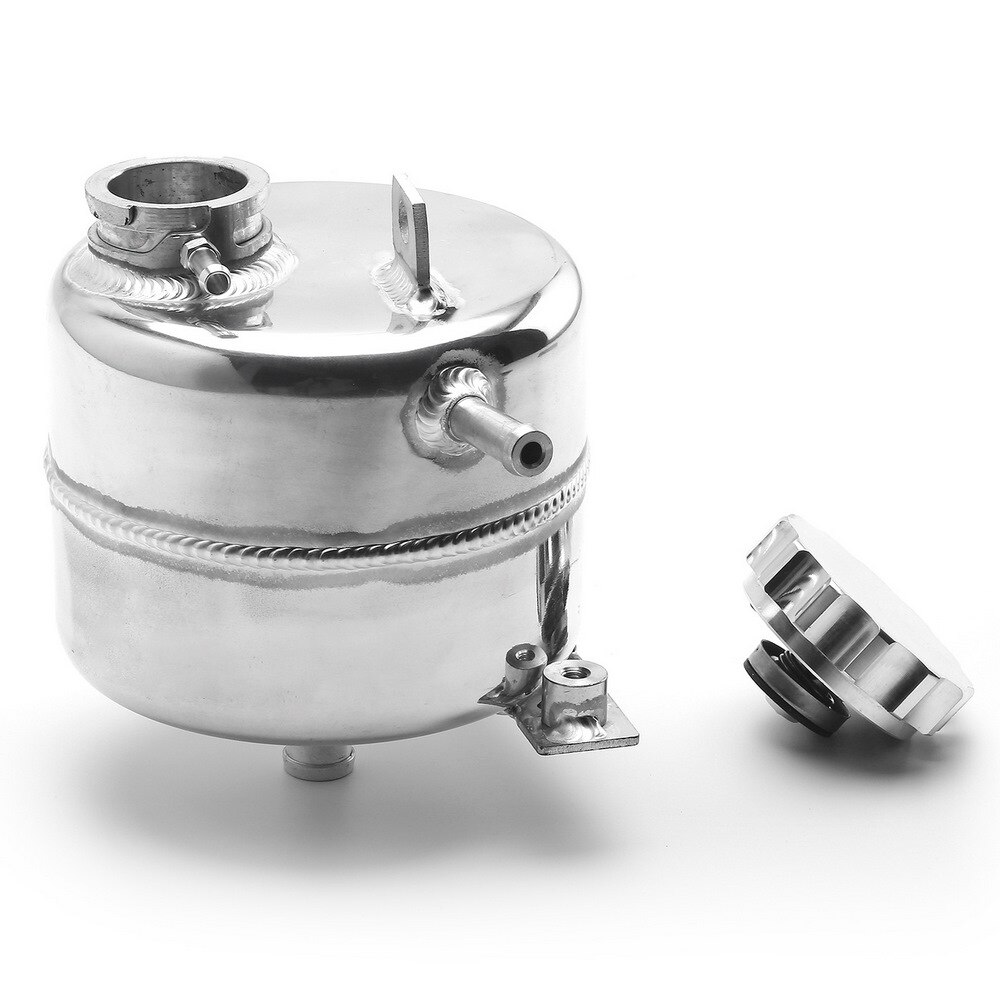 Car Accessories Coolant Header Expansion Overflow Water Tank & Cap for MINI Cooper S R52 R53 Reservoir Aluminum Can YC101471
