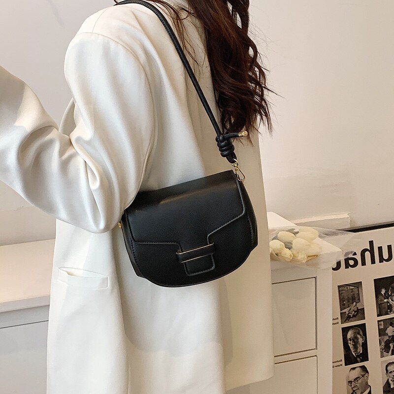 Borsa a tracolla da donna in pelle Pu borse da sella a tracolla piccole da donna di alta qualità per borse da donna Casual borse a tracolla