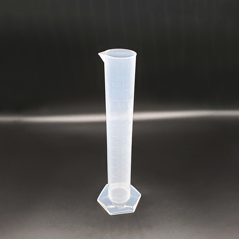 Plastic maatcilinder, Capaciteit 1000 ml, Afgestudeerd Plastic Laboratorium Cilinder