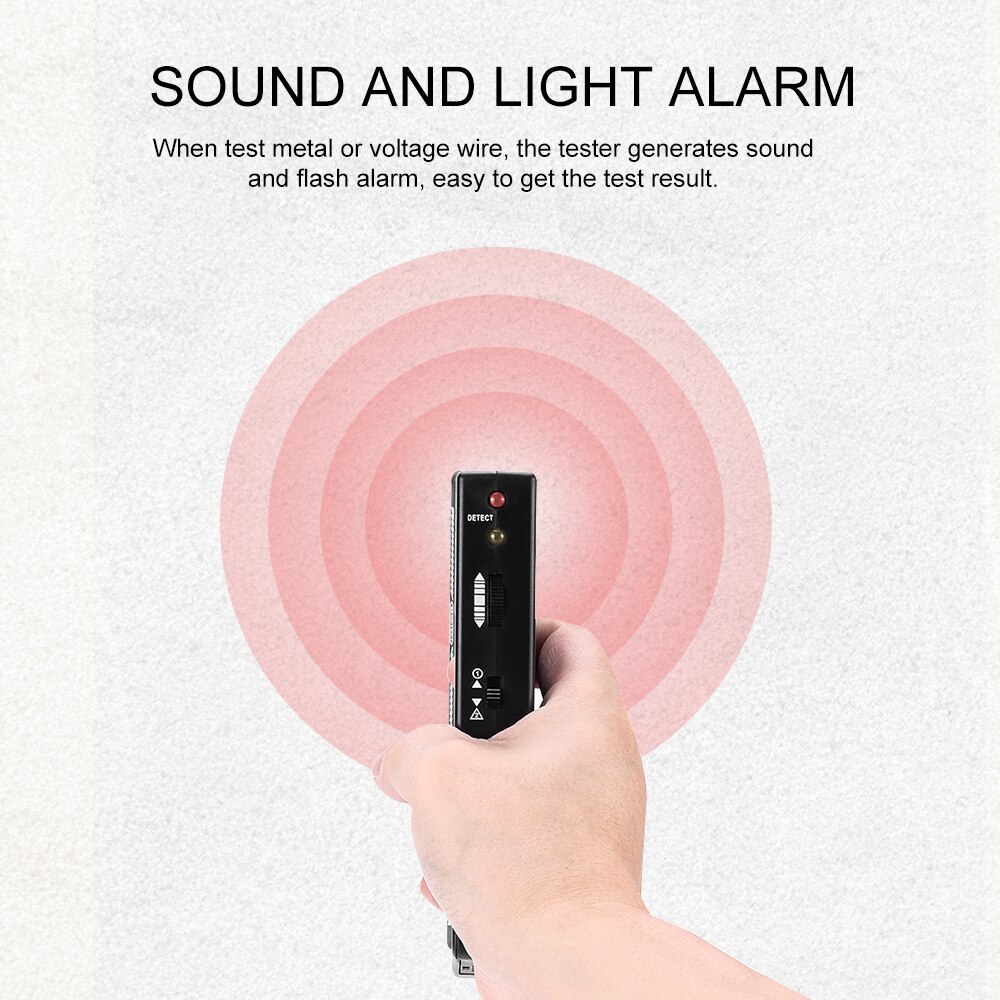 WPP123 Muur Scanner Muur Metalen Detector Sensor Voor Vinden Metalen Hout Studs Ac Draad Metalen Detectie