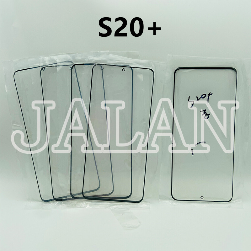 2 sztuk odmalowane A + szkło do Samsung S21 S20 Note20 Ultra S10 S9 S8 Plus uwaga 8 9 10 10 + wyświetlacz LCD ekran dotykowy szkło naprawa