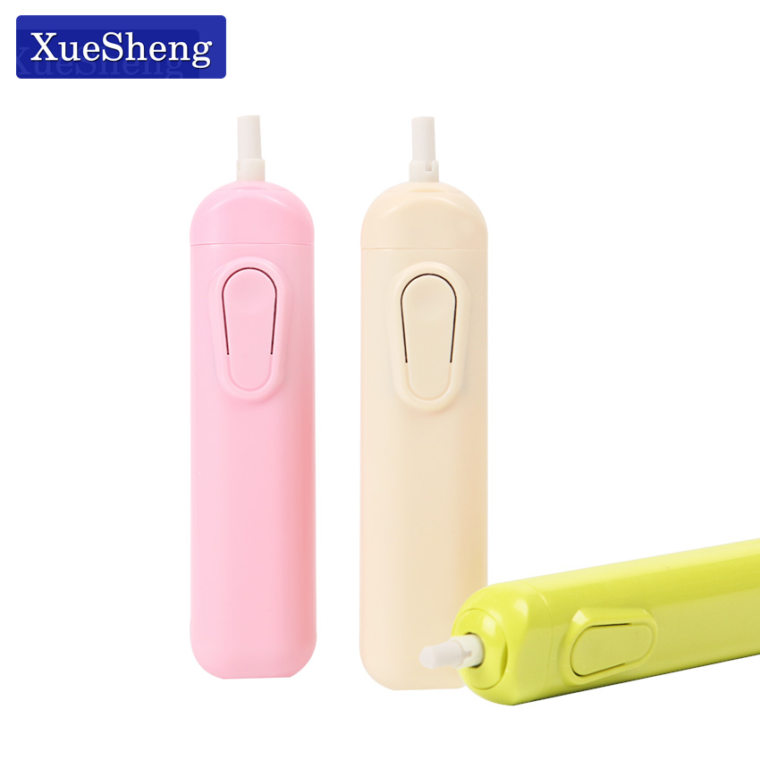 1 PC Battery Operated Eraser Electric Eraser Automatic School Supplies Stationery Child Day Material Escolar