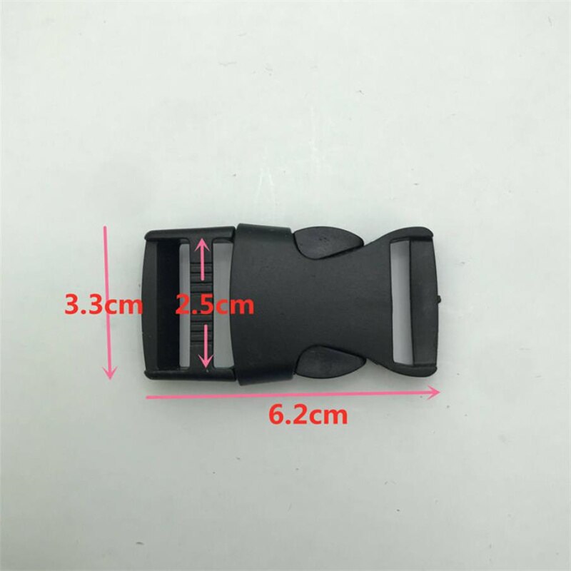 6pcs/lot Backpack Hasps &amp; Locks Plastic Hasps Travel Backpack Straps Accessories Student Bag Suspender Strap Buckle E12015: 6