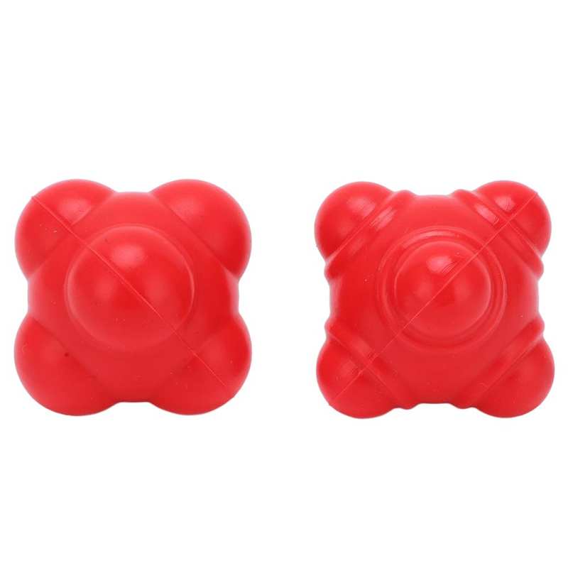 Reactie Ballen Rubber Universele Onregelmatige Vorm Reactie Ballen Voor Speed Training Voor Coördinatie Voor: Rood