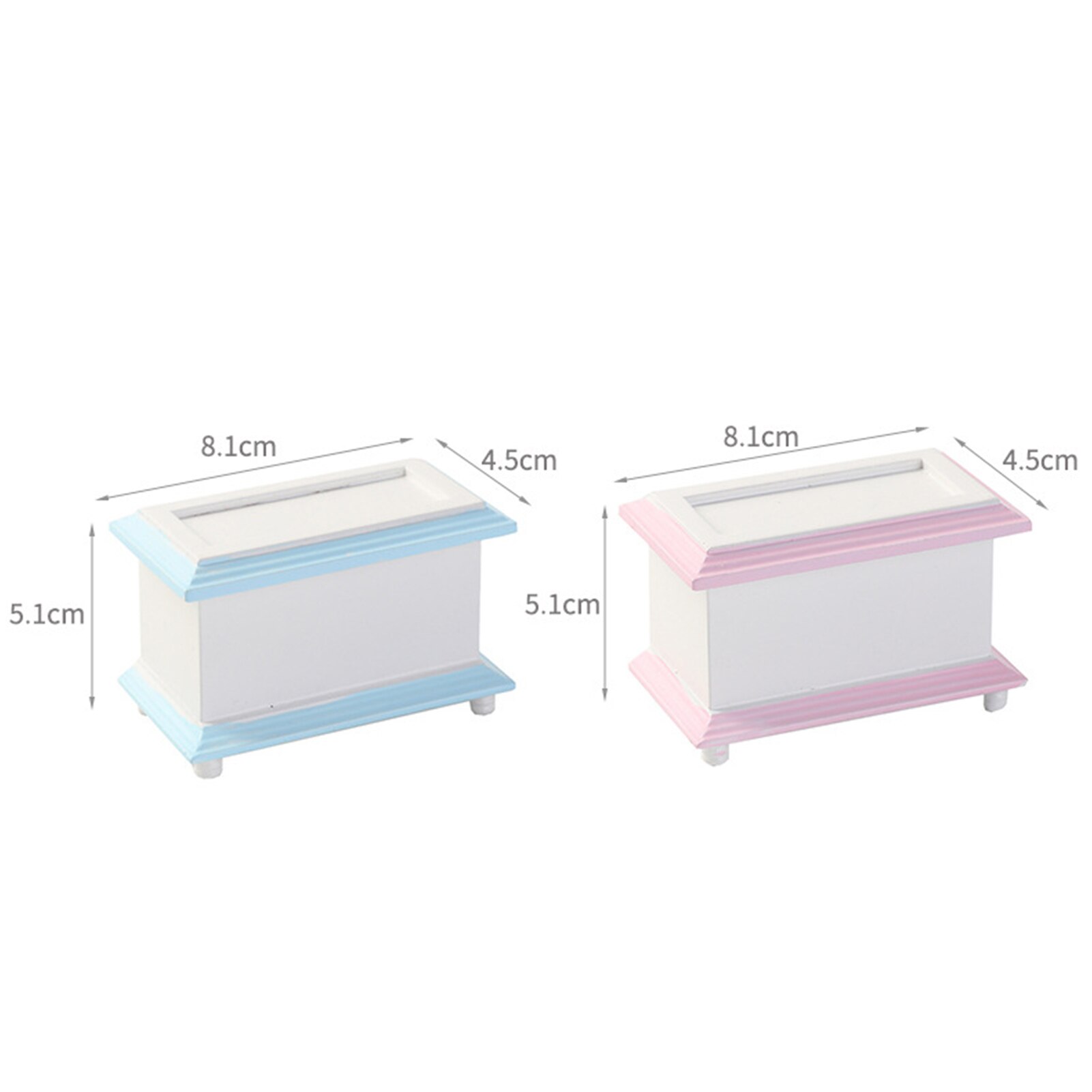 1:12 Dollhouse Diy Miniatuur Mini Simulatie Meubels Decor Speelgoed Box Container Kids Educatief Speelgoed Voor Kinderen