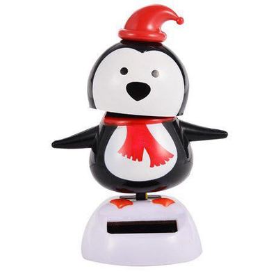 Di natale A Tema Solar Powered Danza Babbo natale Oscillante Bobble Giocattoli Della Novità Car Decor Danza Solare Giocattolo Per Bambini Regalo Di Natale: I