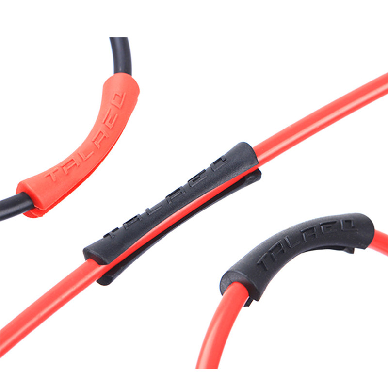 4 stuks Fiets Kabel Rubber Protector Sleeve Voor Shift Remleiding Pijp 3 Kleuren Ultralight Fiets Frame Bescherming Kabel Gidsen