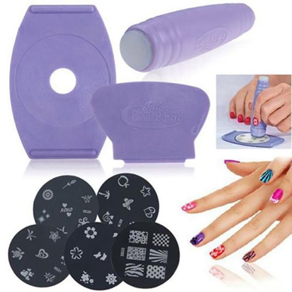 Nagel Drucker Manikübetreffend einstellen Diy Nagel Kunst Maschine Für Frauen Mädchen Wie Gezeigt