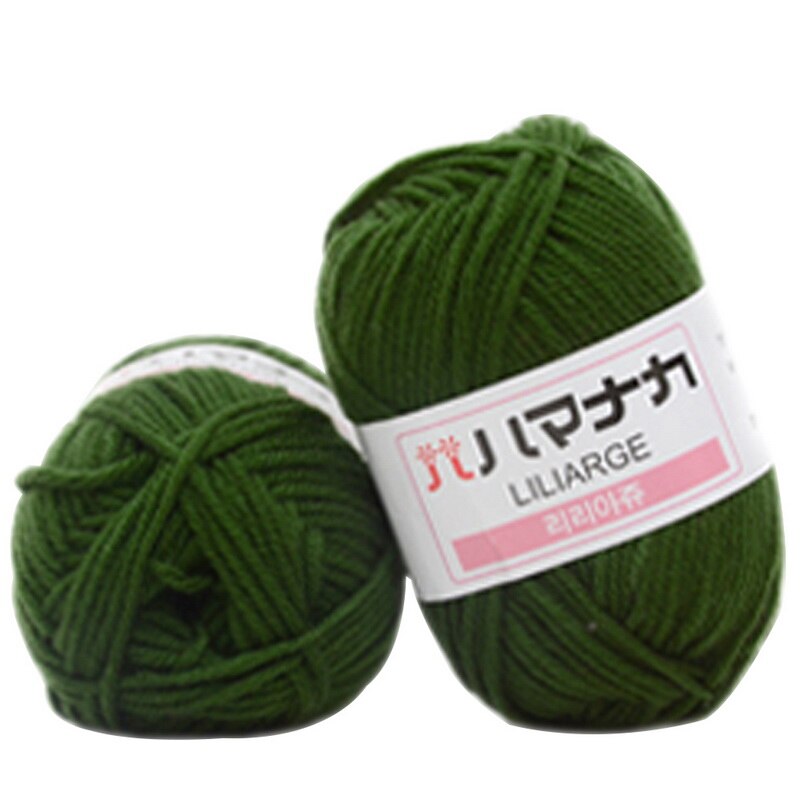 27Colors Warm DIY Milk Cotton Wool Baby Kids Wool For Knitting Children Hand Knitted Soft Knit Blanket Crochet Yarn: B-9