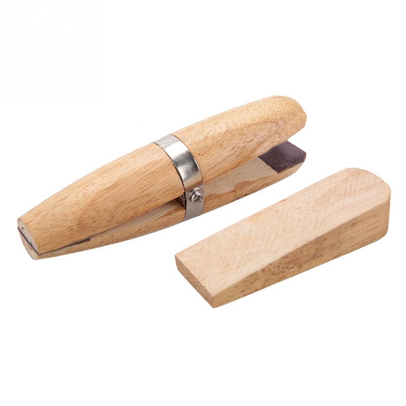 Hout Ring Klem Juweliers Houder Sieraden Maken Benchwork Professionele hout pincet Hand Sieraden Gereedschap