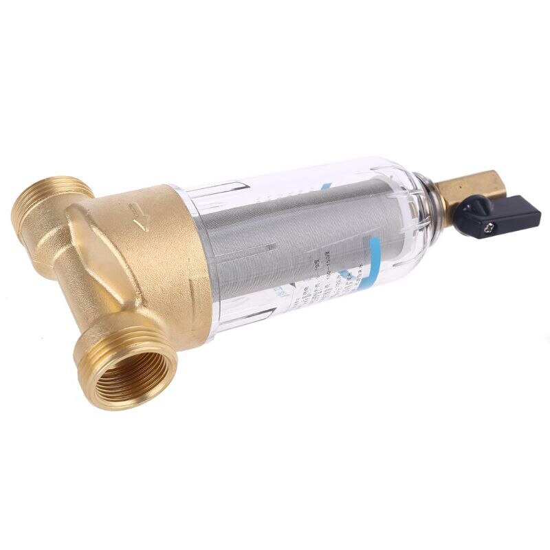 FACAIIO Filtro Purificatore Acqua Per Lavatrice – Montaggio Su Rubinetto, Ultrafiltrazione Con Carbone Attivo, Plastica Resistente