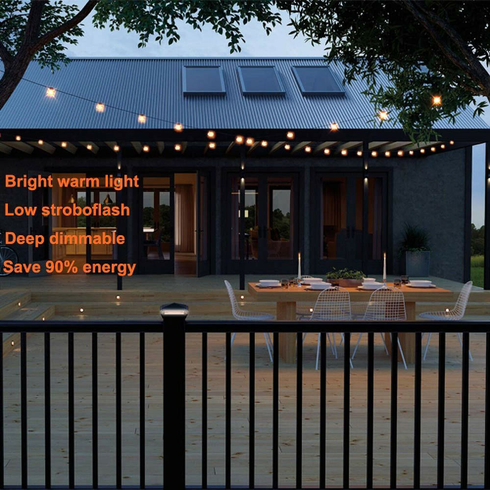 Waterdichte Outdoor 10M10LED & G40 1W Led Lamp Licht Snaar Licht Kan Worden Aangesloten Op Party Tuin Kerst guirlande Cafe