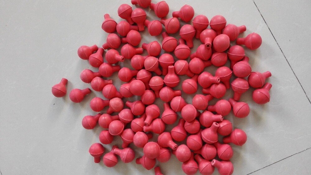 2 sztuk 5 ml szkła ukończył wkraplacz pipeta z czerwoną lub niebieską żarówką rozmiar10x195mm-zestaw 2